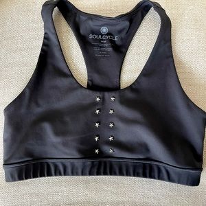 Rhinestone Star sports bra. Sz L